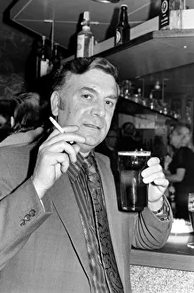 Andy Bradley enjoying his pint and a fag in the local before the chancellor puts up Andy Bradley enjoying his pint and a fag in the local before the chancellor puts up