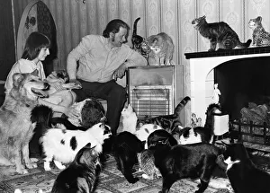 Animal lovers John and Rita Jennings of Demby Dale, Yorkshire Animal lovers John and Rita Jennings of Demby Dale, Yorkshire
