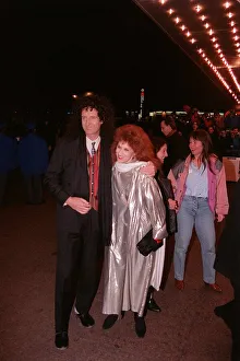 Anita Dobson actress and Bryan May musician at film premiere The Age of Innocence Anita Dobson actress and Bryan May musician at film premiere The Age of Innocence