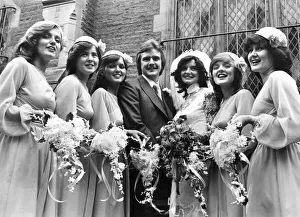 Anne Nolan and her groom Brian Wilson after their wedding yesterday (Saturday Anne Nolan and her groom Brian Wilson after their wedding yesterday (Saturday
