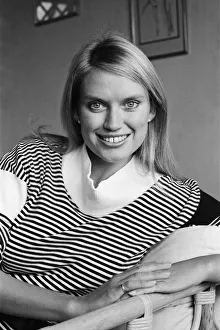 Anneka Rice, Television presenter, pictured at home in Barnes, South West London Anneka Rice, Television presenter, pictured at home in Barnes, South West London