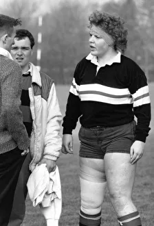 Annie Turner, an 11 stone student who terrorised opponents whilst playing Rugby for Annie Turner, an 11 stone student who terrorised opponents whilst playing Rugby for