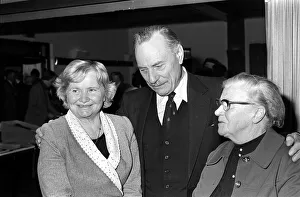 Annual Ulster Unionist Party Conference Omagh October 80 Mr Enoch Powell with party Annual Ulster Unionist Party Conference Omagh October 80 Mr Enoch Powell with party