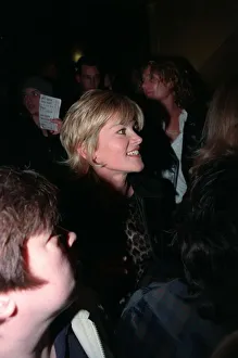 Anthea Turner TV Presenter October 1998 Arriving at the Savoy Theatre for Anthea Turner TV Presenter October 1998 Arriving at the Savoy Theatre for