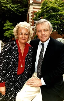 Anthony Hopkins Actor with Actress Jean Boht Anthony Hopkins Actor with Actress Jean Boht