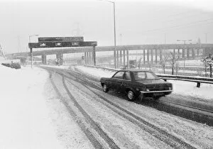 Images Dated 26th April 1981: April 23rd to 26th 1981 brought the coldest spell of weather the UK had experienced at