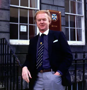 Archie MacPherson Sports Commentator August 1987 Archie MacPherson Sports Commentator August 1987