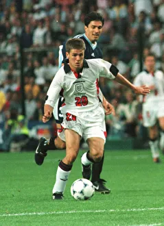 Argentina v England World Cup 2nd round match in St Etienne France 30th June 1998 Argentina v England World Cup 2nd round match in St Etienne France 30th June 1998