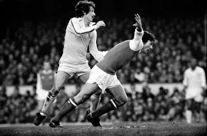 Images Dated 12th January 1980: Arsenal 0 v. Leeds United 1. Division 1 football. January 1980 LF01-01-056