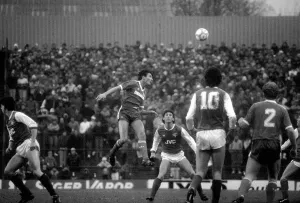 Arsenal 2 v. Luton 1. Division One Football. February 1986 LF18-03-028 Arsenal 2 v. Luton 1. Division One Football. February 1986 LF18-03-028