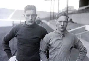 Arsenal Footballers - April 1927 Alex Mackie and Sam Haden Arsenal Footballers - April 1927 Alex Mackie and Sam Haden