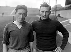 Arsenal footballers - April 1927 Charlie Barley and Jack Lee Arsenal footballers - April 1927 Charlie Barley and Jack Lee
