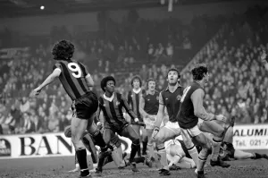 Aston Villa 1 v. Manchester City 0. Division One Football. January 1981 MF01-17-033 Aston Villa 1 v. Manchester City 0. Division One Football. January 1981 MF01-17-033