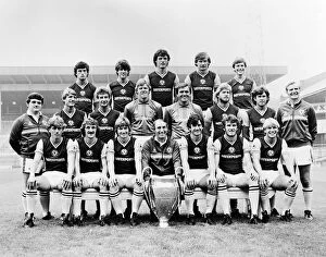 Images Dated 1st July 1982: Aston Villa football club 1982 European Cup winning side Front Row l to r
