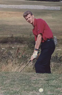 Athlete Steve Cram Steve Cram playing golf at Whitburn Golf Course 22 Athlete Steve Cram Steve Cram playing golf at Whitburn Golf Course 22