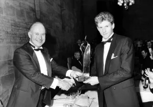 Athlete Steve Cram Steve Cram receives his Newcastle Sports Personality of Athlete Steve Cram Steve Cram receives his Newcastle Sports Personality of
