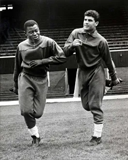 Atletico Madrid footballers training at Hampden Park, Glasgow ahead of the European Cup Atletico Madrid footballers training at Hampden Park, Glasgow ahead of the European Cup