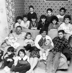 The Attard Family, 3rd February 1987. The family of 17, 7 adults and 10 children The Attard Family, 3rd February 1987. The family of 17, 7 adults and 10 children