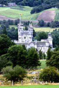 Balmoral Castle August 1986 the Scottish home of the British Royal family Balmoral Castle August 1986 the Scottish home of the British Royal family