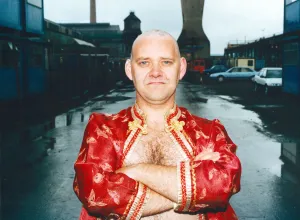 Barmy Steve Cooper has just had his head shaved for Charity in readiness for tomorrow' Barmy Steve Cooper has just had his head shaved for Charity in readiness for tomorrow'