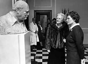 Baroness Clementine Spencer-Churchill with Mrs Christopher Soames Baroness Clementine Spencer-Churchill with Mrs Christopher Soames