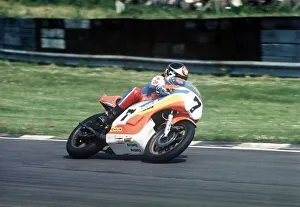 Barry Sheene in action at Brands Hatch. May 1975 Barry Sheene in action at Brands Hatch. May 1975
