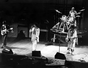 Bay City Rollers performing on stage September 1976 Bay City Rollers performing on stage September 1976