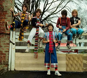 Bay City Rollers Scottish pop group April 1976 Bay City Rollers Scottish pop group April 1976