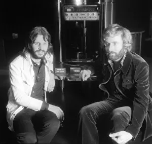 Former Beatle Ringo Starr with designer Robin Cruickshank who is he is in partnership Former Beatle Ringo Starr with designer Robin Cruickshank who is he is in partnership