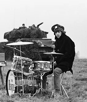 Beatles drummer Ringo Starr during the filming of their latest film 'Help" Beatles drummer Ringo Starr during the filming of their latest film 'Help"