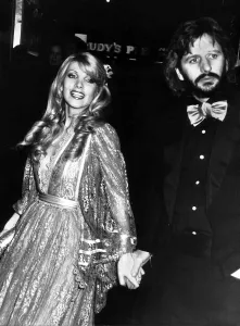 Former Beatles drummer Ringo Starr with Lynsey de Paul December 1975 Former Beatles drummer Ringo Starr with Lynsey de Paul December 1975