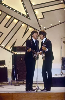 Beatles on stage in Blackpool for their appearnace on the Blackpool Night Out TV show 19 Beatles on stage in Blackpool for their appearnace on the Blackpool Night Out TV show 19