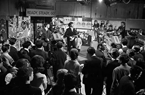 The Beatles at Television House, Kingsway, for an appearance on the television Show " The Beatles at Television House, Kingsway, for an appearance on the television Show "