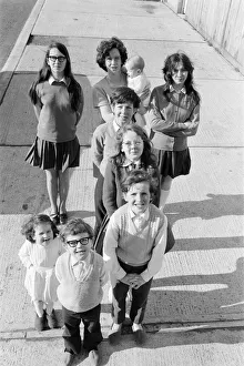 The Beauchamp Family from Stevenage, Hertfordshire, 28th March 1972 The Beauchamp Family from Stevenage, Hertfordshire, 28th March 1972