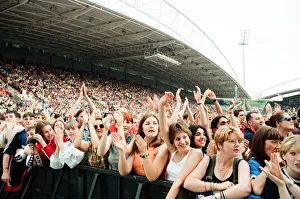 The Beautiful South performing live at the Alfred McAlpine Stadium. 12th July 1997 The Beautiful South performing live at the Alfred McAlpine Stadium. 12th July 1997