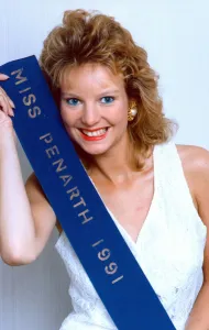 Beauty Queen Laura May, Miss Penarth. 1991 Beauty Queen Laura May, Miss Penarth. 1991