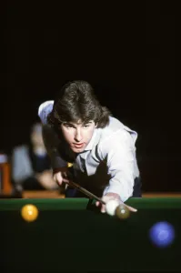 Benson and Hedges Championship at Wembley. Canadian snooker player Kirk Stevens in Benson and Hedges Championship at Wembley. Canadian snooker player Kirk Stevens in