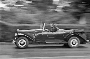 Images Dated 1st October 1970: The Bentley Car, being driven by enthusiasts in the Berkshire area on Britain during an
