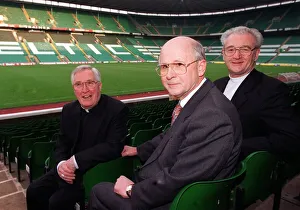 BIGOTRY PRESS CONFENENCE CELTIC PARK JANUARY 1998 CARDINAL THOMAS WINNING FERGUS MCCANN BIGOTRY PRESS CONFENENCE CELTIC PARK JANUARY 1998 CARDINAL THOMAS WINNING FERGUS MCCANN