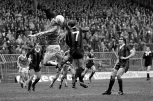 Birmingham City 2 v. Manchester City 0. Division One Football. March 1981 MF02-02-015 Birmingham City 2 v. Manchester City 0. Division One Football. March 1981 MF02-02-015
