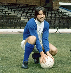 Images Dated 1st April 1972: Birmingham City footballer Bob Latchford at St Andrews April 1972