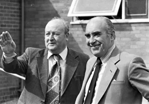 Birmingham City manager Sir Alf Ramsey with Club Secretary Alan Instone, November 1977 Birmingham City manager Sir Alf Ramsey with Club Secretary Alan Instone, November 1977
