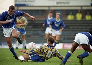 Birmingham City v Stockport County league match at St Andrews October 1991 Birmingham City v Stockport County league match at St Andrews October 1991