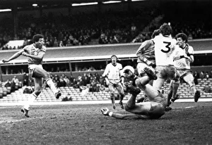 Birmingham City's Howard Gayle attempts a goal. Birmingham City v West Ham United Birmingham City's Howard Gayle attempts a goal. Birmingham City v West Ham United