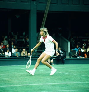 Images Dated 1st June 1974: Bjorn Borg at Wimbledon 1974. Local Caption watscan - 19 / 04 / 2010