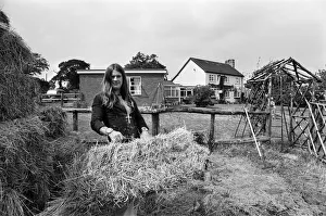 Black Sabbath lead singer Ozzy Osbourne at his Staffordshire home. 28th July 1976 Black Sabbath lead singer Ozzy Osbourne at his Staffordshire home. 28th July 1976