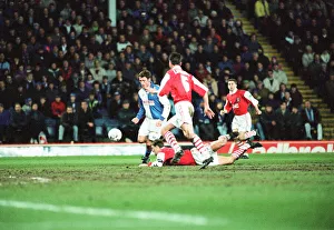 Blackburn v Arsenal league match at Ewood Park, Wednesday 8th March 1995 Blackburn v Arsenal league match at Ewood Park, Wednesday 8th March 1995