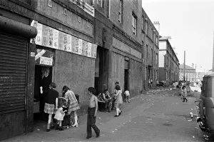 Blackhill area of Glasgow, Scotland. 22nd July 1971 Blackhill area of Glasgow, Scotland. 22nd July 1971