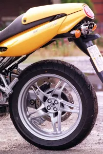 BMW 1100 Motorcycle Road Record September 1998 yellow motorbike motoring supplement BMW 1100 Motorcycle Road Record September 1998 yellow motorbike motoring supplement