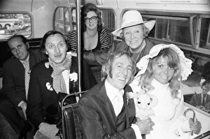 Bob Grant, Wedding Day, 1st October 1971. Bob Grant, actor weds Kim Benwell Bob Grant, Wedding Day, 1st October 1971. Bob Grant, actor weds Kim Benwell